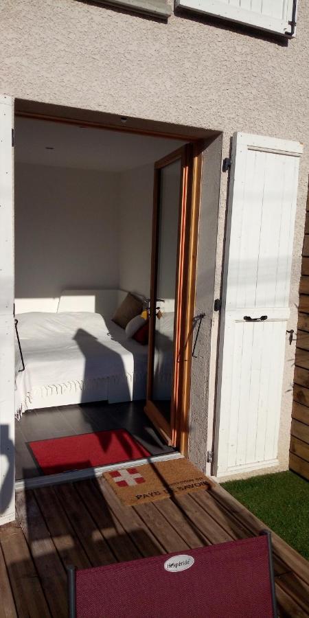 Studio Avec Jardin Au Pied Du Revard Dans Villa エクスレバン エクステリア 写真